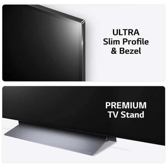 TV LG OLED77C34LA, OLED evo 77" (195 cm), Smart, 4K Ultra HD, WebOS (Model 2023)