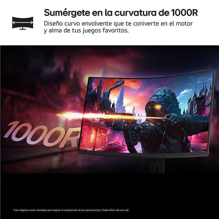 Gaming Monitor LG 32G600A-B Quad HD 32"