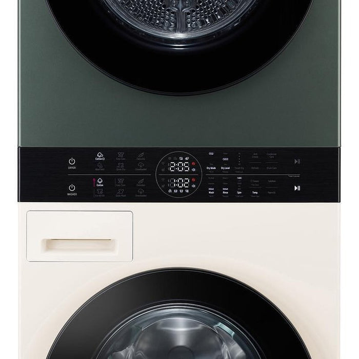 Washer dryer LG WashTower WT1210EGF, 10 kg, 12.00 kg, 1400 rpm, A, C