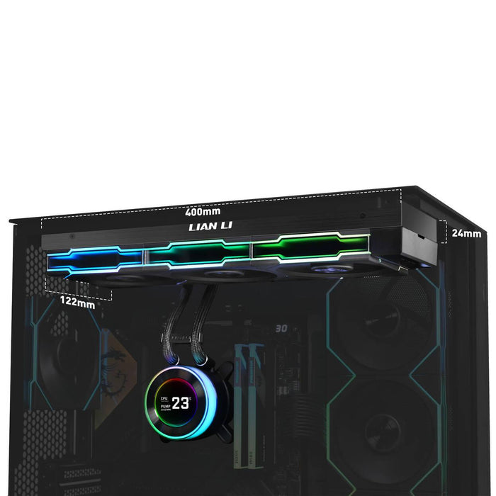 Lian Li HydroShift II LCD-C 360TL ARGB CPU Cooler - Black