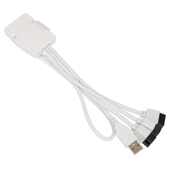 USB Hub Lian Li PW-U2TPAB USB 2.0 1-to-3 Hub - White