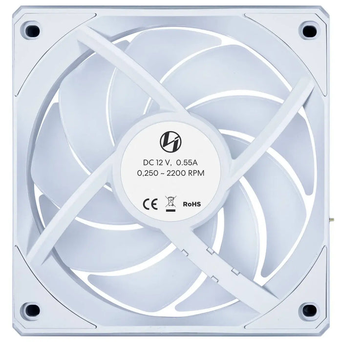 Fans 3pcs Lian Li UNI FAN CL Wireless ARGB PWM - 120 mm White + Controller