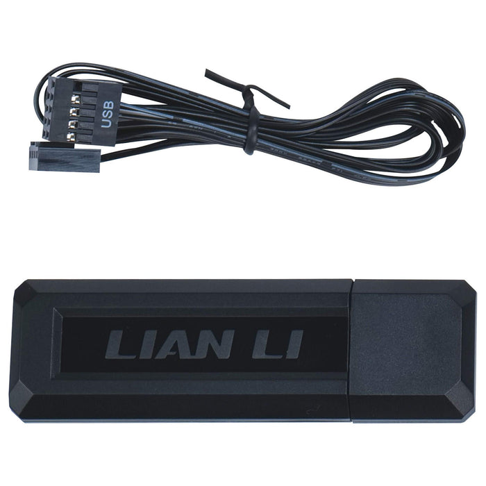 Fans 3 pcs Lian Li UNI FAN SL Wireless ARGB PWM Reverse Blade - 120 mm Black + Controller