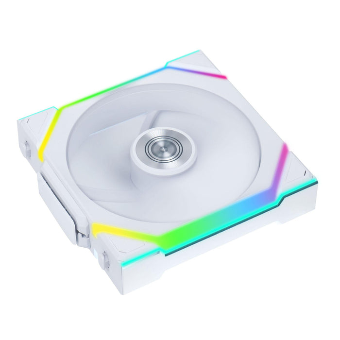 Fans 3 pcs Lian Li UNI FAN SL Wireless ARGB PWM Reverse Blade - 120 mm White + Controller