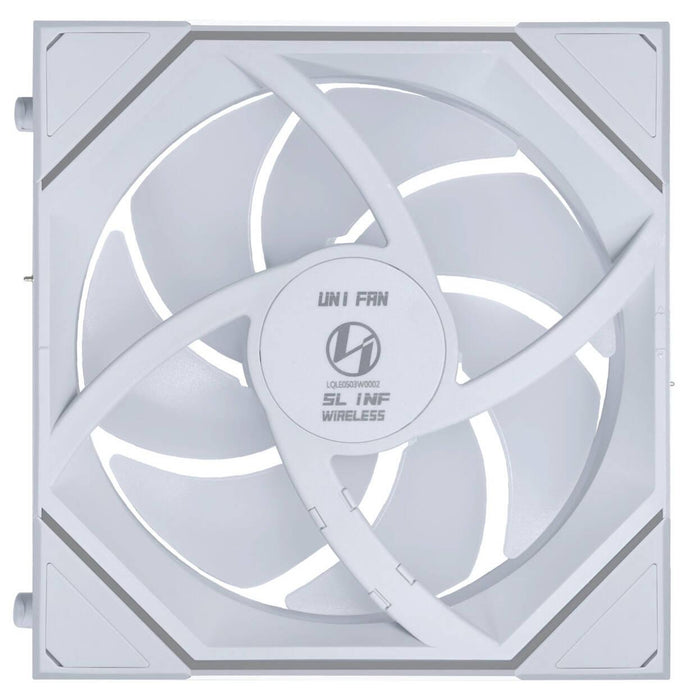 Fan Lian Li UNI FAN SL-INF Wireless ARGB PWM - Reverse Blade, 120 mm White