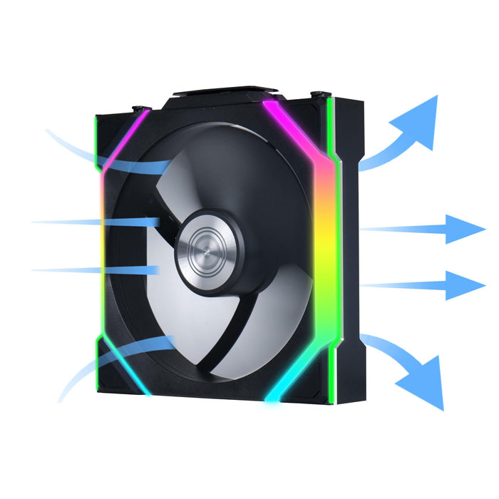 Fan Lian Li UNI FAN SL Wireless ARGB PWM - 120 mm Black