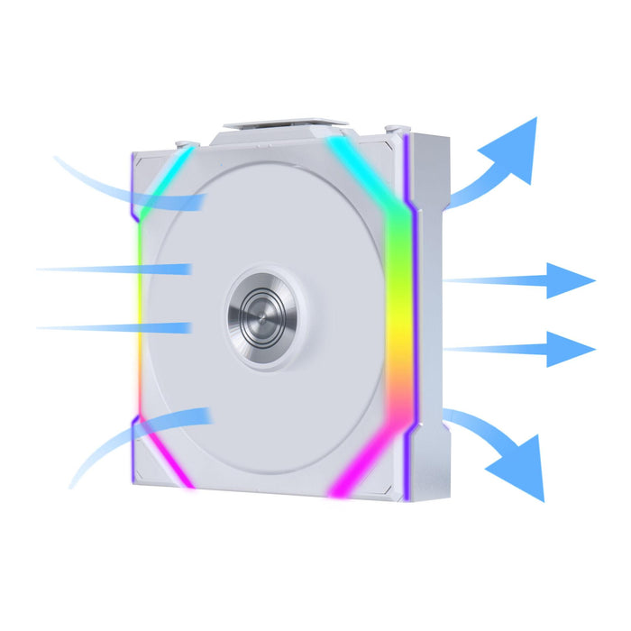 Fan Lian Li UNI FAN SL Wireless ARGB PWM - 120 mm White