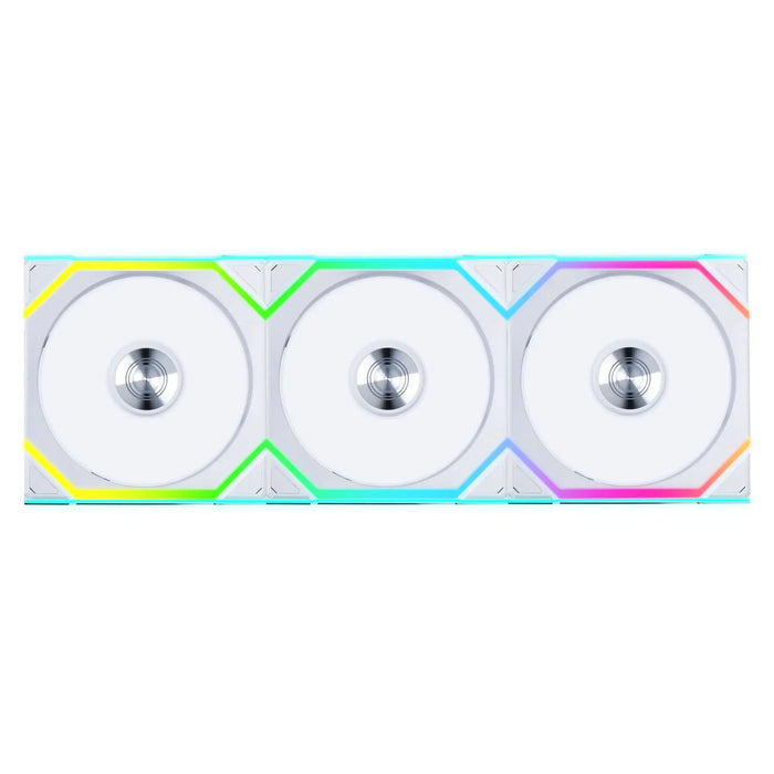 Fans 3pcs Lian Li UNI FAN SL Wireless ARGB PWM - 120 mm White + Controller