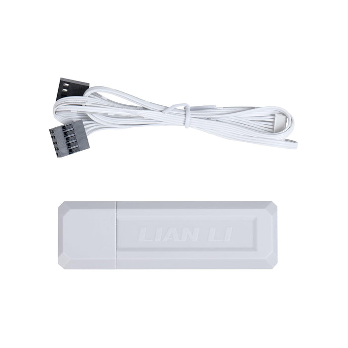 Fans 3pcs Lian Li UNI FAN SL Wireless LCD ARGB PWM - 120 mm White