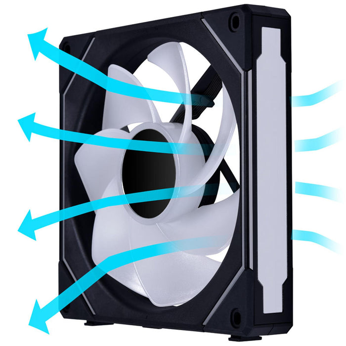 Fan Lian-Li UNI SL-INF Reverse Blade, 140 ARGB PWM, Black