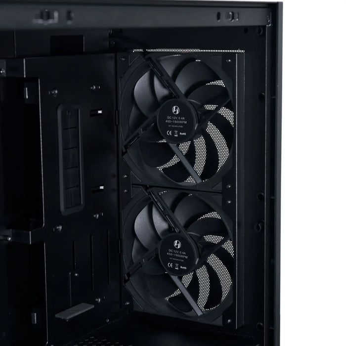 Lian Li LANCOOL 207 Digital Mid-Tower Box, Tempered Glass, Black