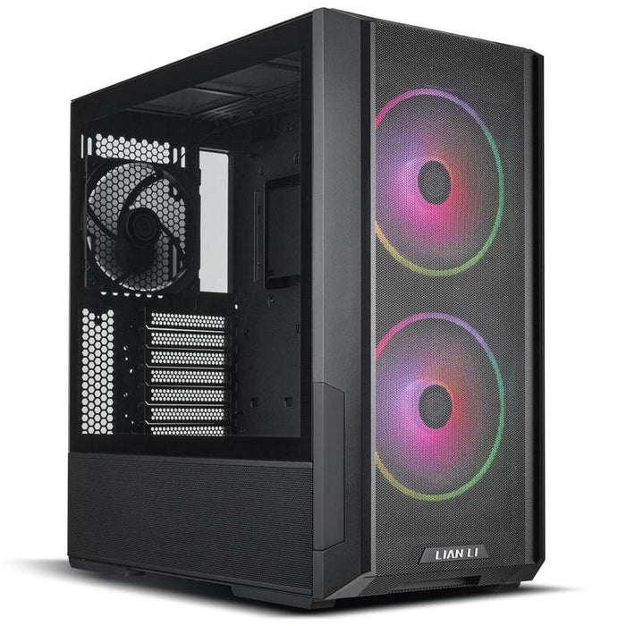 Case Lian-Li LANCOOL 216, RGB, Mid-Tower, Tempered Glass, Black