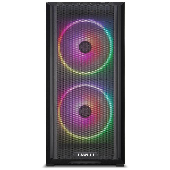 Case Lian-Li LANCOOL 216, RGB, Mid-Tower, Tempered Glass, Black