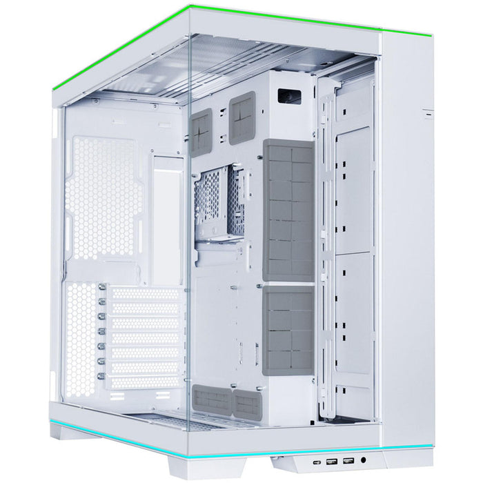 Lian Li PC-O11 Dynamic EVO RGB Mid-Tower Box, Tempered Glass, White