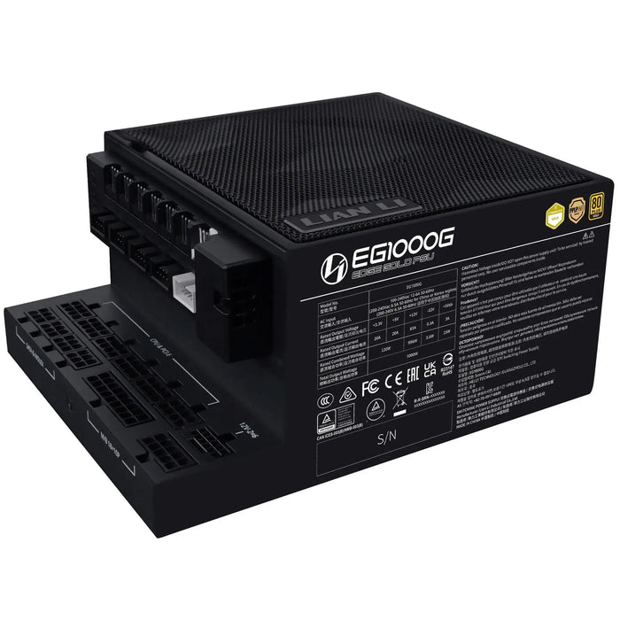 Power supply unit Lian Li EDGE 1000W 80+ Gold PCIe 5.1, ATX 3.1 - Black