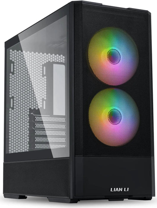 Lian Li LANCOOL 207 Mid-Tower Case, Tempered Glass, Black