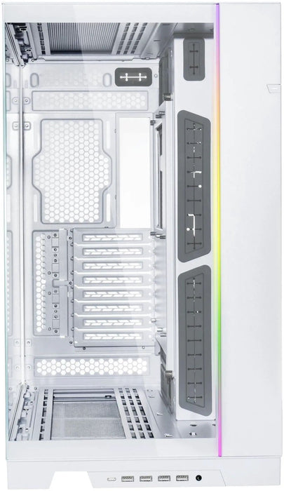 Case Lian Li PC-O11 Dynamic EVO XL Full-Tower, Tempered Glass, White