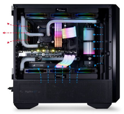 Lian-Li LANCOOL III RGB Mid-Tower Box, Tempered Glass, Black