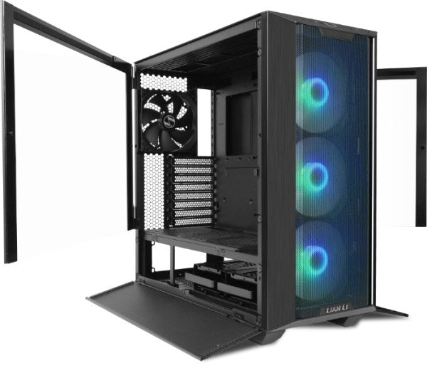 Lian-Li LANCOOL III RGB Mid-Tower Box, Tempered Glass, Black