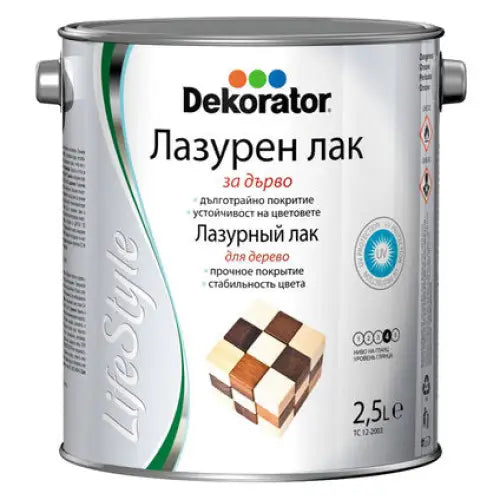 LIFE STYLE DEKORATOR LACQUER FOR WOOD - Лакове за дърво<<<Лакове и импрегнанти за дърво<<<Бои и лакове<<<Praktiker