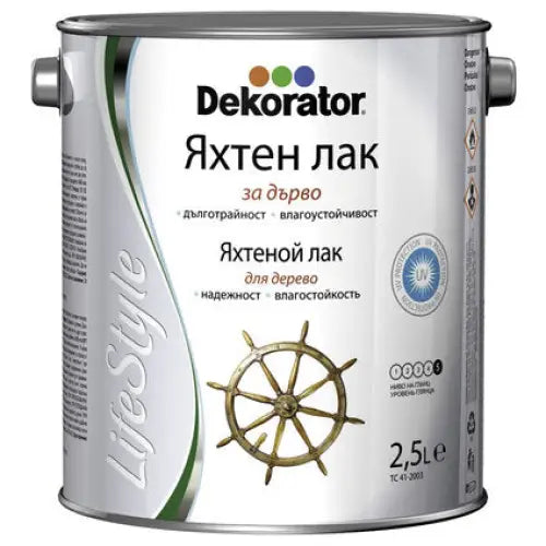 LIFE STYLE YACHT POLISH DEKORATOR - Лакове за дърво<<<Лакове и импрегнанти за дърво<<<Бои и лакове<<<Praktiker&&&Яхтен