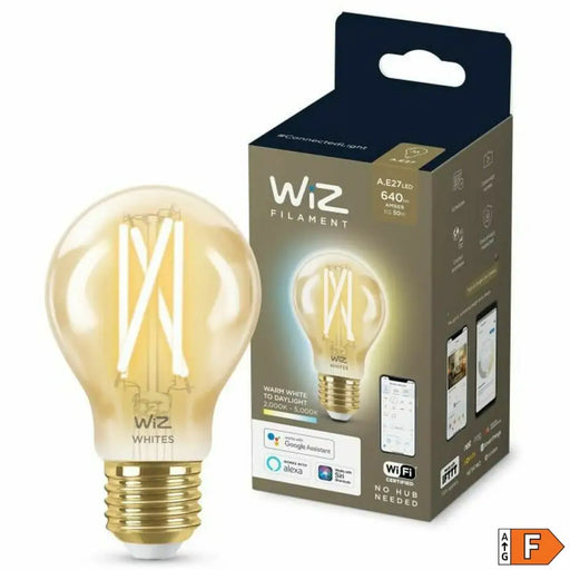 Light bulb Wiz Multicolour Golden F 7 W 50 W E27 - Декорация и Осветление<<<Дом Градина<<<BigBuy&&&LED