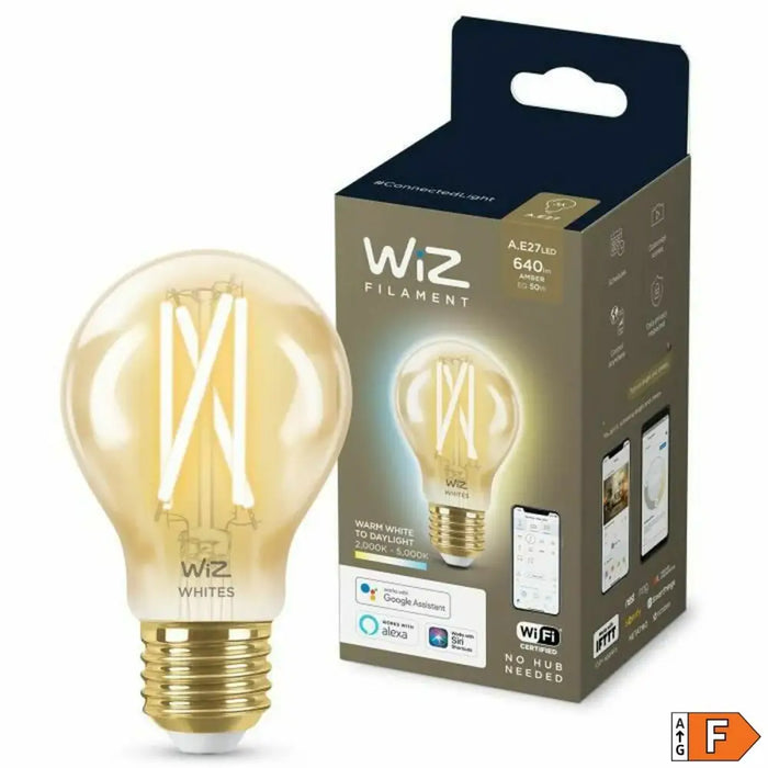 Light bulb Wiz Multicolour Golden F 7 W 50 W E27 - Декорация и Осветление<<<Дом Градина<<<BigBuy&&&LED