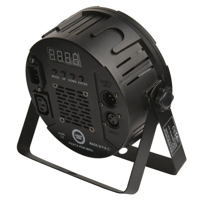 LIGHT4ME PENTA PAR 8x12W MKII RGBWA- RGB LED spotlight - PAR headlampsOSC-RPA<<<Stage lightingOSC<<<ActionPL&&&PAR