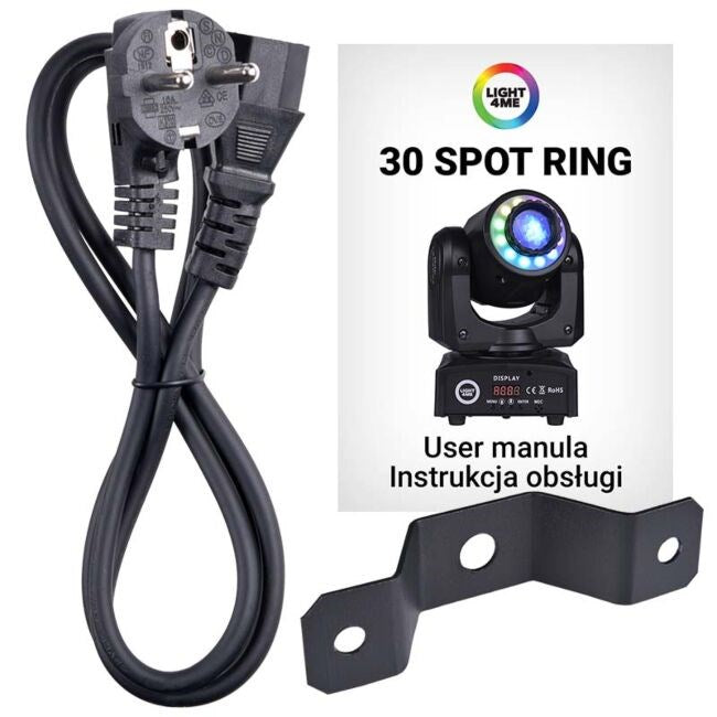 LIGHT4ME Spot Ring 30 - LED moving head