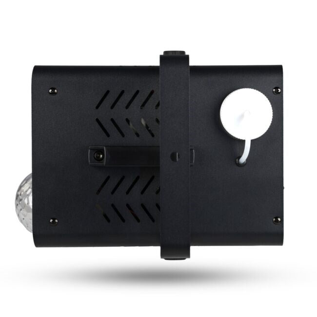 LIGHT4ME Fog 600W LED Ball - smoke and fog machine with backlit smoke effect + disco ball