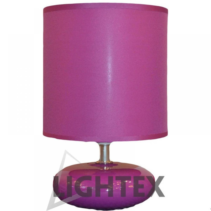 TABLE LAMP ZUMBA E14 PURPLE LIGHTEX
