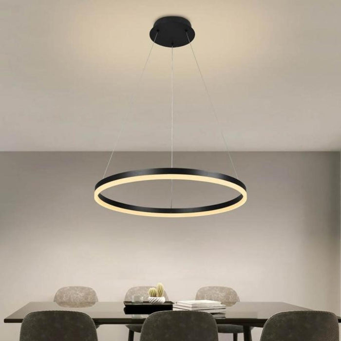 LED CHANDELIER CATERINA 44W BLACK LIGHTEX