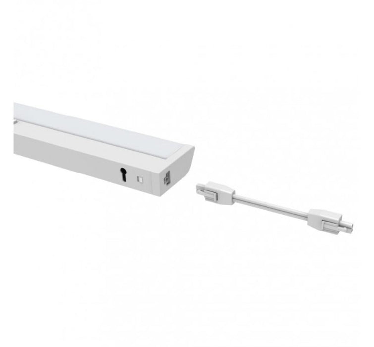 LED LINEAR FIXTURE 12W 3000-6500K 61CM WHITE WITH LIGHTEX ORBION KEY