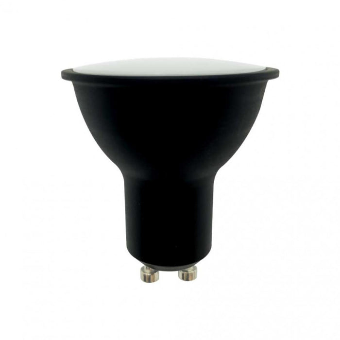 LED LAMP PLASTIC GU10 7W 4000K BLACK LI