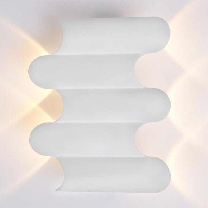 LED FACADE APPLIQUE PULSE WHITE