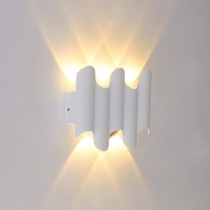 LED FACADE APPLIQUE PULSE WHITE