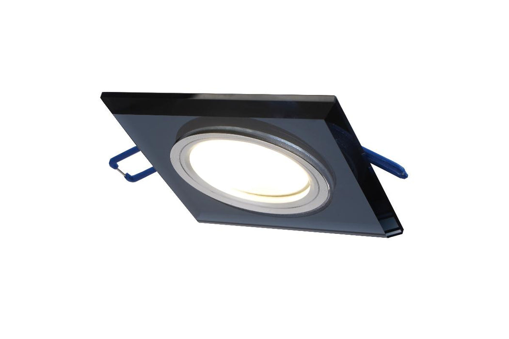 LUNA STATIONARY GLASS BLACK SQUARE