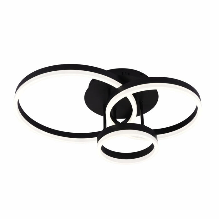 LED CEILING LIGHT CATERINA BLACK 60W LIGHTEX