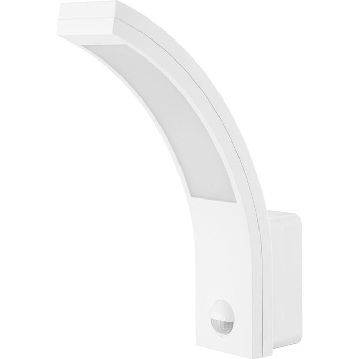 LED WALL LIGHT 10W 4000K IP54 MOTION SENSOR 140 DEGREES LIGHTEX