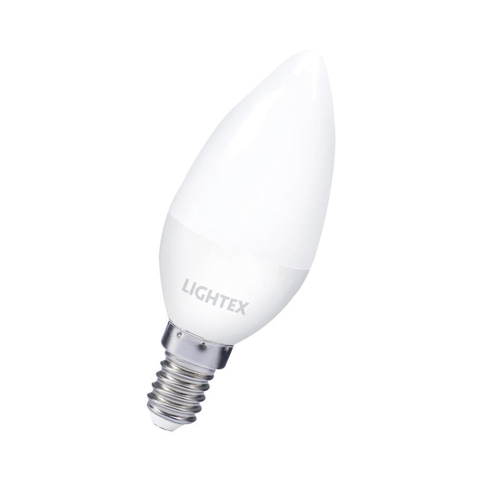 LED BULB E14 7W 3000K 600LM CANDLE LIGHTEX