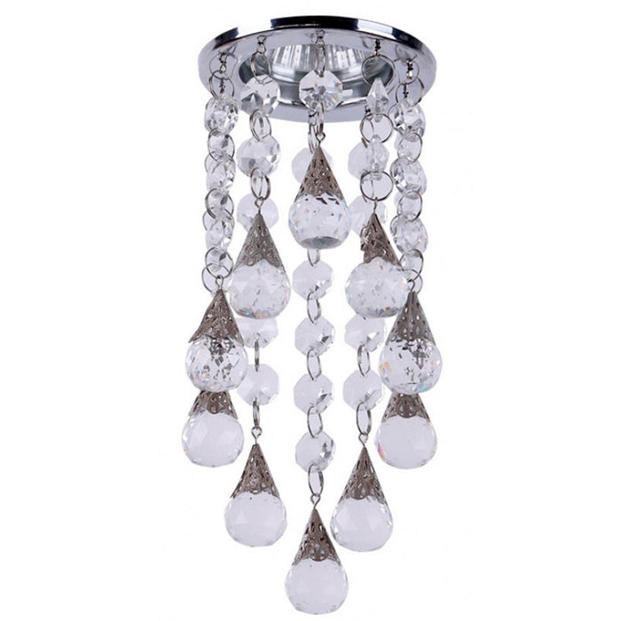 MOON STATIONARY CHROME WITH F85 LIGHTEX CRYSTALS
