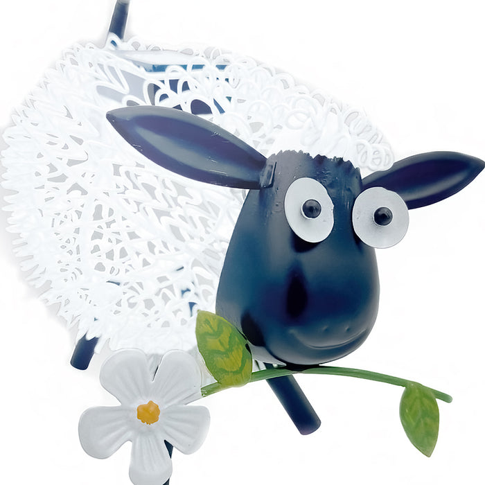 LED SOLAR DECORATIVE FIXTURE 0.12W RGB+W 3LM IP44 LIGHTEX SHEEP