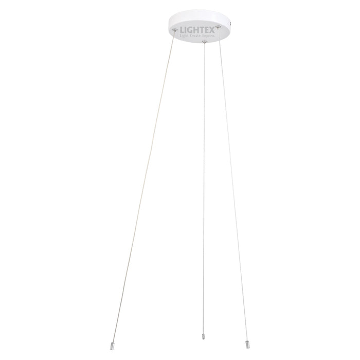 BASE AND WIRE FOR CEILING WHITE LIGHTEX