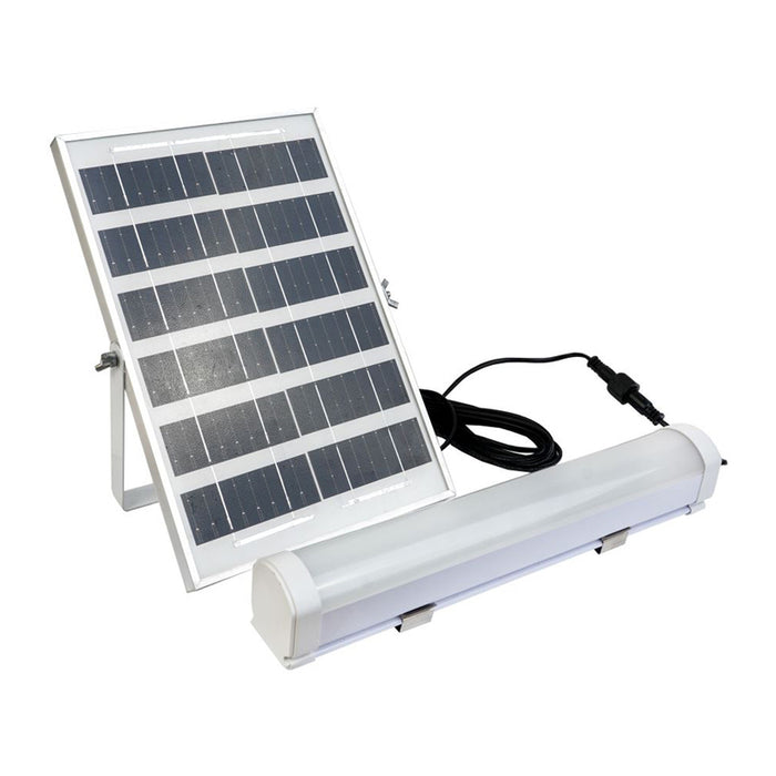 SOLAR LED LINEAR LUMINAIRE 6W 6500K LIGHTEX
