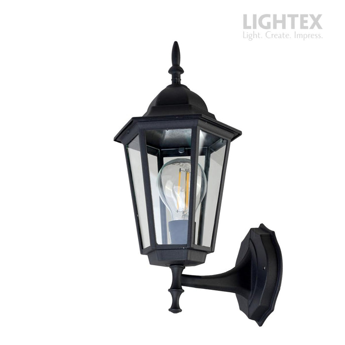 CITY LANTERN TINO E27 BLACK BOTTOM