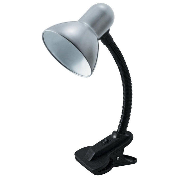 DESK LAMP VARNA GREY E27 CLIP