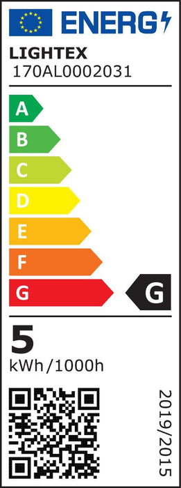 LED LAMP PLASTIC 5W E14 B35 MATTE 4000K