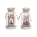 Lighting decoration DKD Home Decor Christmas Natural House (2 Units) (9 x 9 x 17 cm) - Декорация и Осветление<<<Дом