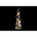 Lighting decoration DKD Home Decor Red Green Natural Snowfall 20 x 20 x 80 cm Cones Christmas LED (3 Pieces)