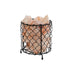 Lighting decoration DKD Home Decor Salt Black Orange 15 W 17 x 17 x 17 cm - Декорация и Осветление<<<Дом